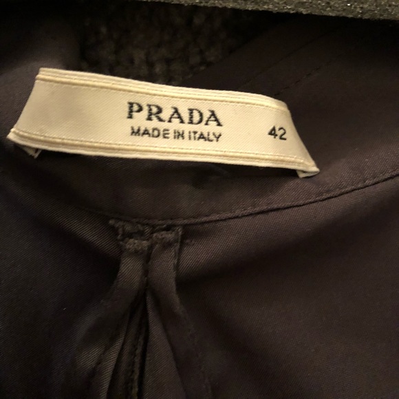 Prada asymmetrical button down - Picture 2 of 3